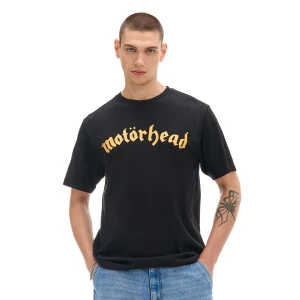 Cropp - Czarny T-shirt z nadrukiem Motörhead - czarny