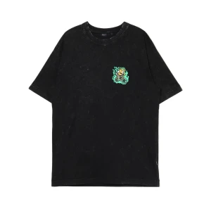 Cropp - Czarny T-shirt z naszywką - czarny