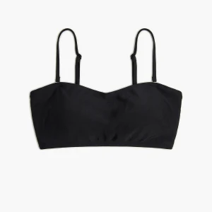 Cropp - Czerwona bandażowa góra od bikini - czarny