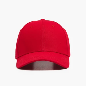 Cropp - Czerwona czapka z daszkiem - czerwony