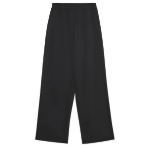 Cropp - Dresowe czarne spodnie straight - czarny