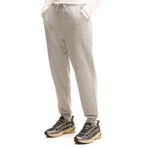 Cropp - Dresowe joggery z haftowanym napisem - jasny szary