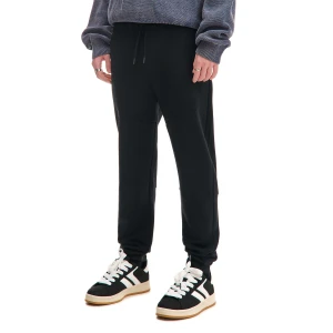 Cropp - Dresowe joggery z kieszeniami na zamek - czarny