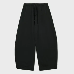 Cropp - Dresowe spodnie barrel fit - czarny
