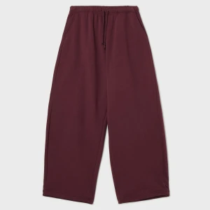 Cropp - Dresowe spodnie barrel fit PETITE - fioletowy