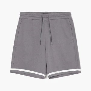 Zdjęcie produktu Cropp - Dresowe szare szorty z ozdobną taśmą - szary