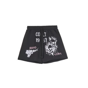 Cropp - Dresowe szorty typu bermudy - czarny