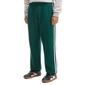 Cropp - Dresowe zielone joggery z lampasami - zielony