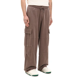 Cropp - Dresy comfort z kieszeniami cargo - brązowy