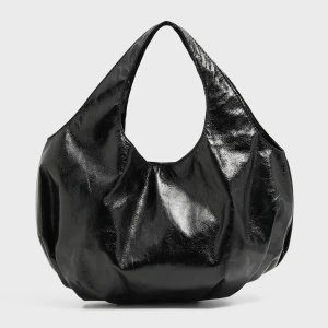 Cropp - Duża torebka typu hobo - czarny