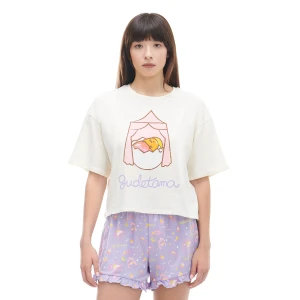 Zdjęcie produktu Cropp - Dwuczęściowa piżama Gudetama - kremowy