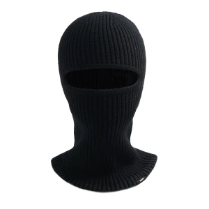 Cropp - Dzianinowa czarna kominiarka - czarny