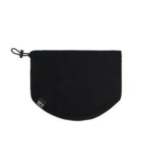 Cropp - Dzianinowy czarny komin z regulacją - czarny