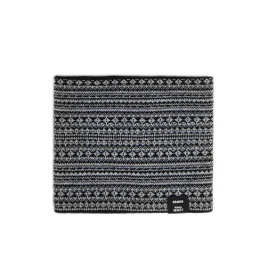 Cropp - Dzianinowy komin z motywem - czarny