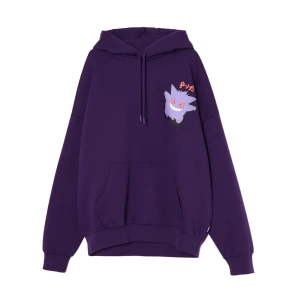 Cropp - Fioletowa bluza hoodie Pokémon - fioletowy