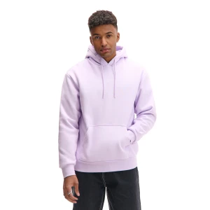 Cropp - Fioletowa bluza regular z kapturem - fioletowy