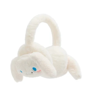 Cropp - Futrzane nauszniki Cinnamoroll - kremowy