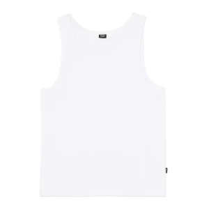 Cropp - Gładki biały tank top - biały