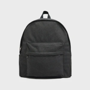 Cropp - Gładki minimalistyczny plecak - czarny