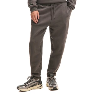 Cropp - Gładkie dresowe joggery regular - czerwony