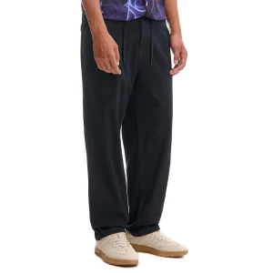 Cropp - Granatowe spodnie typu regular jogger - granatowy