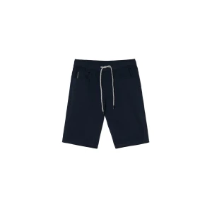 Cropp - Granatowe szorty slim - granatowy
