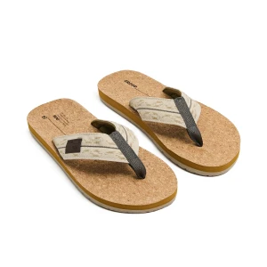 Cropp - Japonki na korkowej podeszwie - brązowy