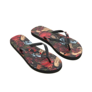 Cropp - Japonki z punkowym motywem - wielobarwny