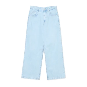 Cropp - Jasne jeansy baggy - niebieski