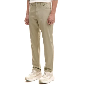 Cropp - Jasne spodnie slim - beżowy