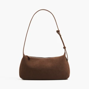 Cropp - Jasnobrązowa torebka hobo - brązowy