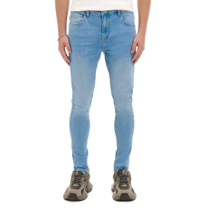 Cropp - Jasnoniebieskie jeansy skinny - niebieski