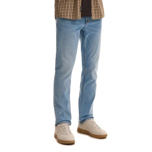 Cropp - Jasnoniebieskie jeansy slim fit - niebieski