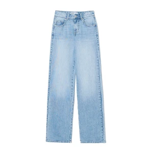 Cropp - Jasnoniebieskie jeansy straight TALL - niebieski