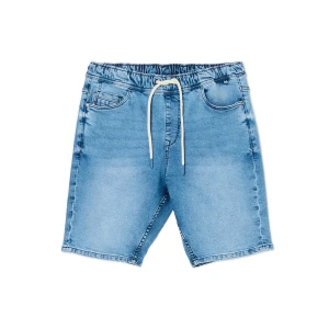 Cropp - Jasnoniebieskie szorty typu jogger - niebieski