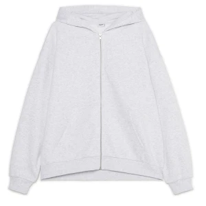 Cropp - Jasnoszara bluza oversize z kapturem - jasny szary