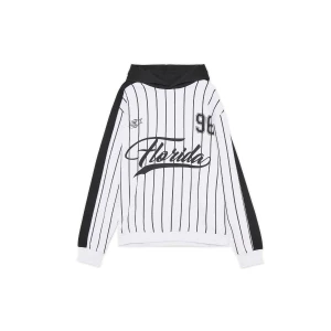 Cropp - Jasnoszara bluza z czarnym kapturem - jasny szary