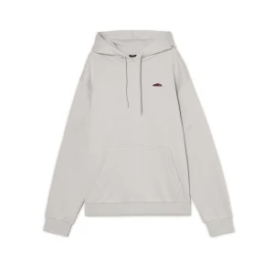 Cropp - Jasnoszara bluza z haftowanym samochodem - jasny szary