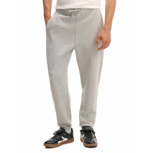 Cropp - Jasnoszare dresowe joggery regular - jasny szary