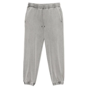 Cropp - Jasnoszare jeansowe joggery - jasny szary