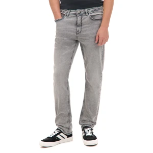 Cropp - Jasnoszare jeansy slim fit - jasny szary