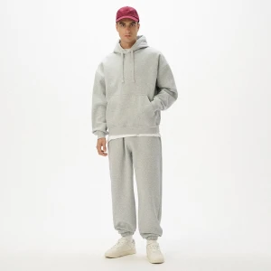 Cropp - Jasnoszare joggery basic - jasny szary