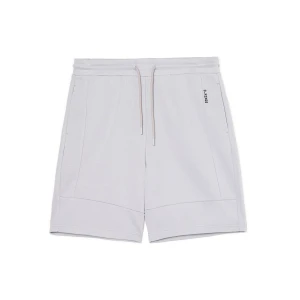 Cropp - Jasnoszare spodenki z dekoracyjnymi przeszyciami - jasny szary