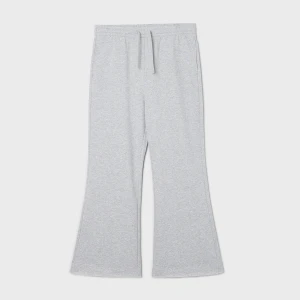 Cropp - Jasnoszare spodnie dresowe basic - jasny szary