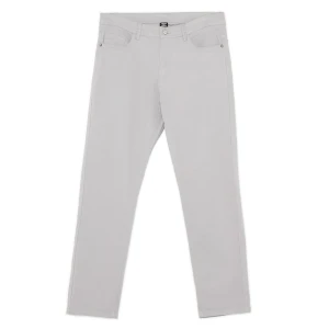 Cropp - Jasnoszare spodnie slim - jasny szary