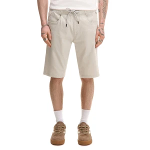 Cropp - Jasnoszare szorty jogger slim - jasny szary