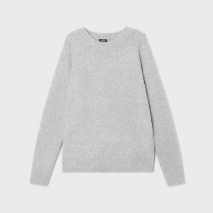 Cropp - Jasnoszary sweter regular - jasny szary