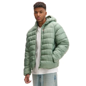 Cropp - Jasnozielona kurtka z kieszeniami na zamek - zielony