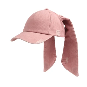Cropp - Jeansowa różowa czapka z uszami - różowy