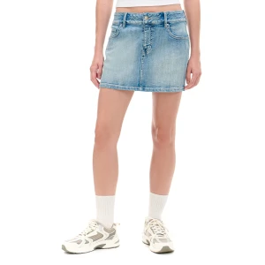Cropp - Jeansowa spódnica mini - niebieski